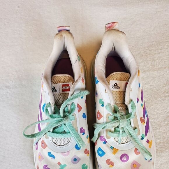 Adidas Legos DOTS Fortarun Running Shoes Size 4.5 - Picture 4 of 11